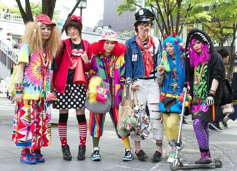 Blue Hair in Harajuku Fashion - wide 10